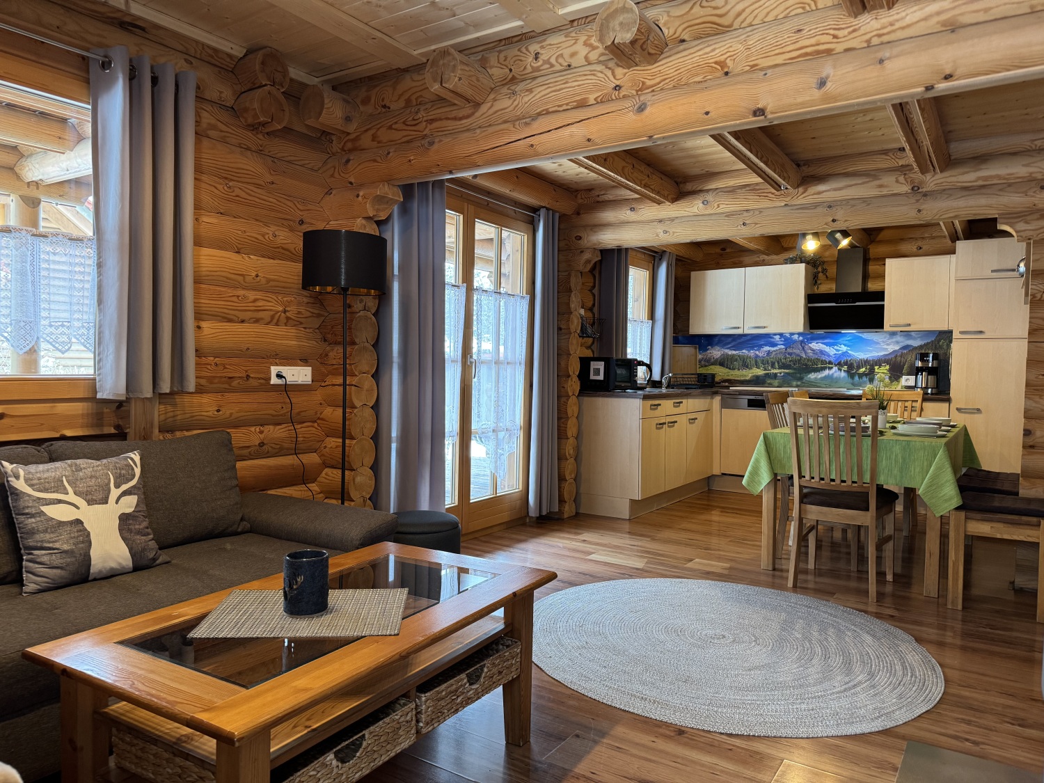 Alpenglück Blockhaus in der Ziegelwies Füssen - Bild 6
